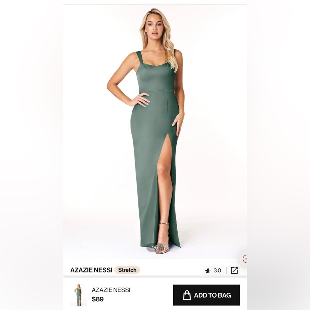 Azazie brand new bridesmaid/wedding guest dress, size xs